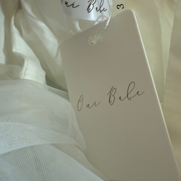 Oui Babe - Gabrielle dress - full length - ivory, size 3 - Picture 9 of 9